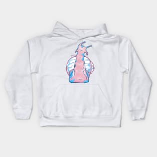 Transgender Pride Snail Kids Hoodie